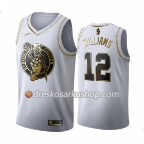 Muški NBA Dres Boston Celtics Grant Williams 12 Nike 2019-20 Bijela Golden Edition Swingman